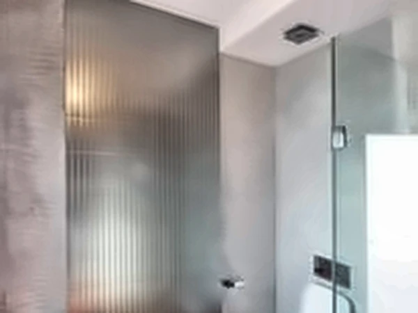 Modern glass shower renovation